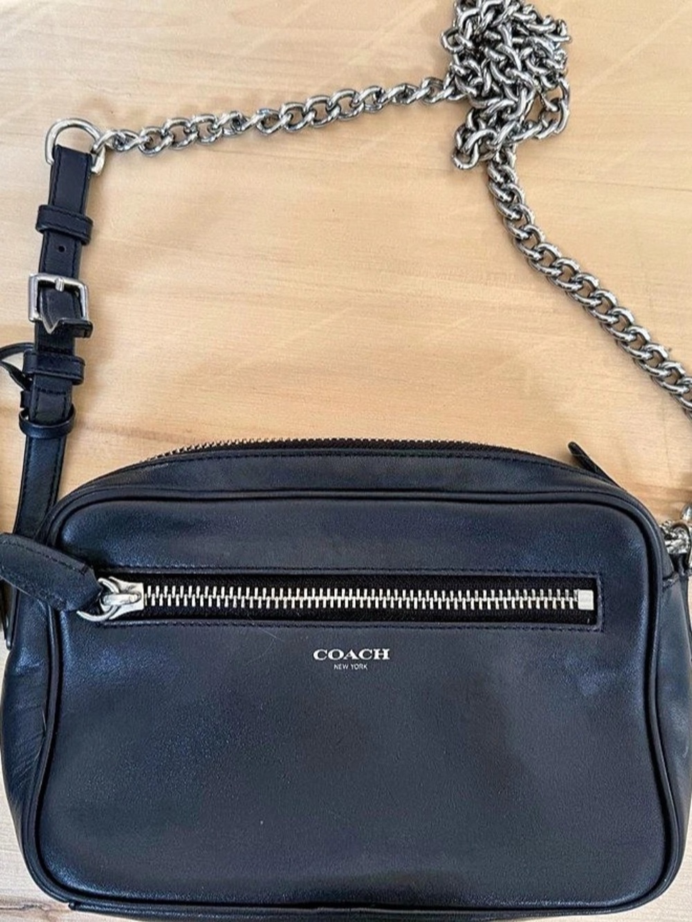 Coach Leather Crossbody Bag